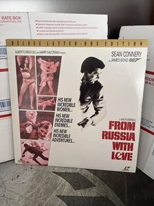 FROM RUSSIA WITH LOVE James Bond Laserdisc Sean Connery - Picture 1 of 2