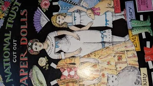 Vintage Pat Albeck National Trust ausgeschnittene Papierpuppen & Ordner ungeschnitten Killerton  - Bild 1 von 24