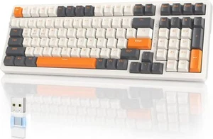 Teclado mecánico para juegos AJAZZ x YINDIAO K96 Bluetooth/2,4 GHz inalámbrico tipo C - Imagen 1 de 15