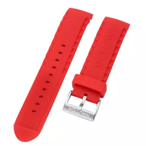 Nautica Unisex N13645G NSR 101 Multi- South Beach Red 22mm Watchband | Strap - Picture 1 of 3