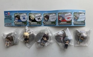 Strike Witches figure key chain Lot 5 set retro anime Japan hobby m572 - Picture 1 of 11