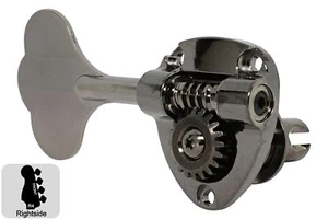 GOTOH GB11W Bass Tuning Machines Tuner - Cast Open Gear - 4R - Cosmo Black - Picture 1 of 2