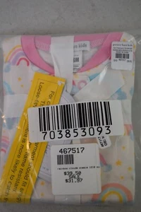 Pottery Barn Kids rainbow clouds one piece 12-18 MO - Picture 1 of 2