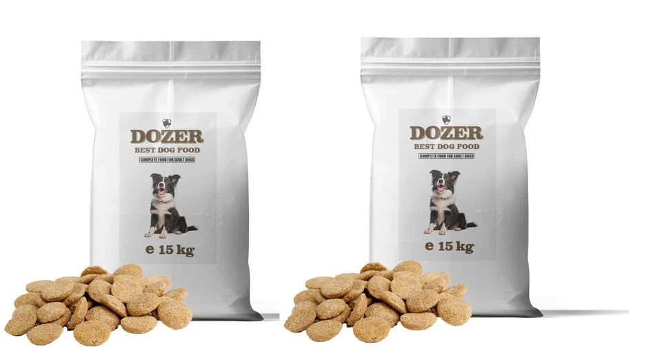 2 x 15kg Hundefutter Trockenfutter alle Rassen Huhn Qualität Premium  2 x 15 kg - Bild 1 von 4