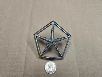 Dodge Chrysler OEM 1988-1993 Dynasty New Yorker Front Grille Emblem Logo 4388753 - Image 1 of 3