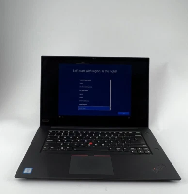 Lenovo ThinkPad P1 Gen 3 15.6" 4K Touch i7 2.6GHz 64GB 2TB T1000 Win 11 Pro - Image 1 of 2