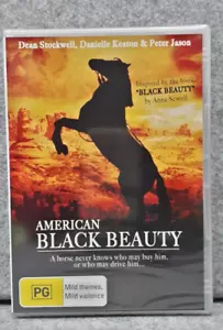 NEW: AMERICAN BLACK BEAUTY Stockwell Keaton Movie DVD R4 PAL Fast Free Post - Picture 1 of 2