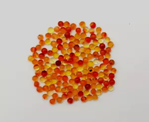 Natural Carnelian Round Cabochon Loose Gemstone Lot 100 Pcs 3 MM - Picture 1 of 4