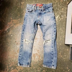 Boys Arizona And Co Jeans Size 6 Regular - Picture 1 of 5
