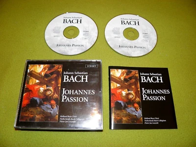 Bach - Johannes Passion - Pieter Jan Leusink - Holland Boys Choir - 2xCD Box NM - Image 1 of 3