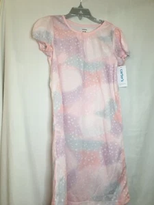 New Carter's Star Nightgown Nightshirt Girls Pink many sizes - Picture 1 of 4