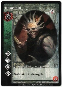 Khurshid Harbingers of Skulls Lost Kindred 2018 V:TES VTES Vampire CCG - Picture 1 of 1