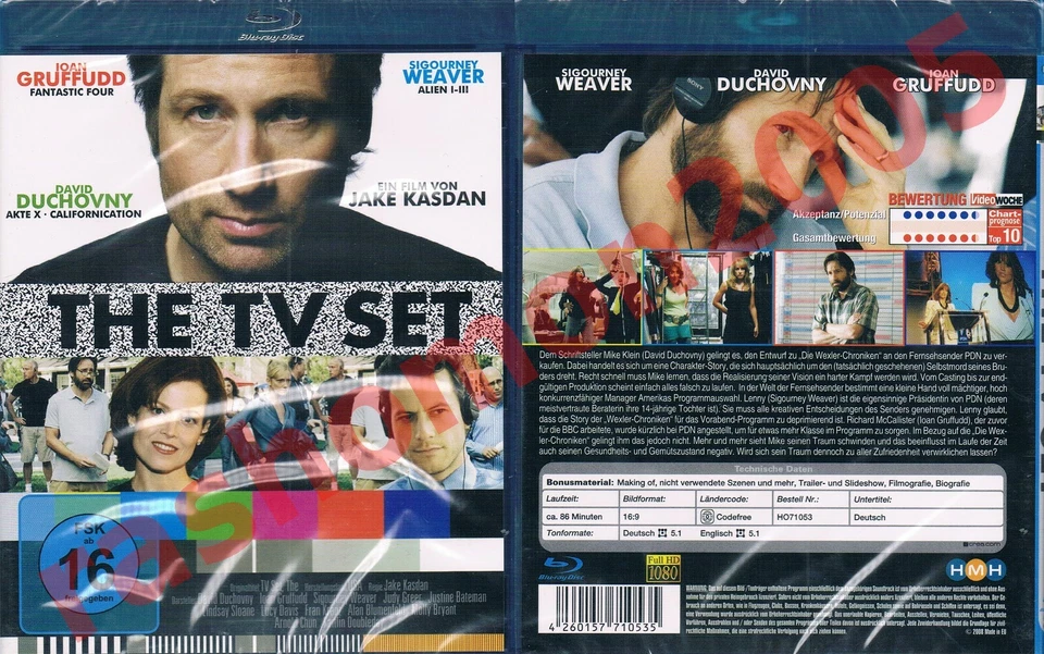 Blu-ray THE TV SET David Duchovny Sigourney Weaver Ioan Gruffudd Region B/2 NEW - Image 1 of 1