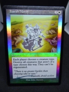 MTG Magic The Gathering-Harsh Mercy Foil -Onslaught - 1993-2002 - Picture 1 of 2
