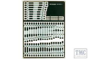 ESP-POINT1.6 DCC Concepts Pre-Etched Sleepers 1.6mm (4mm scale) B9 to A5 Points - Picture 1 of 1