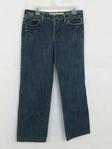 Ann Taylor Loft Damen Straight Jeans Größe 6 dunkle Waschung 29" Schrittlänge - Bild 1 von 6