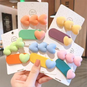 Children's Hair Clip Cute Princess Love Spelling Color Kids Girls' Accessories - Picture 1 of 10