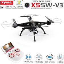 Syma X5SW-V3 RC Drone Quadcopter 2.4Ghz FPV WIFI Drones w/ 720P HD Camera Black