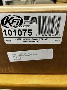 KFI #30-1075 YAMAHA VIKING/WOLVERINE Winch Mount Kit w/Hardware Instruct #101075 - Picture 1 of 3