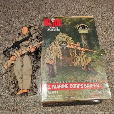 G.I. Joe U.S. Marine Corps Sniper Edición Limitada. Colección Classic 1997 en caja leer Foto 1 de 4