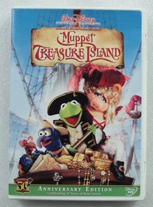Muppet Treasure Island DVD Walt Disney The Muppets Anniversary Edition - Imagen 1 de 2