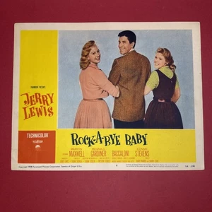 ROCK A BYE BABY LOBBYKARTE FILMPLAKAT 1958 JERRY LEWIS MARILYN MAXWELL - Bild 1 von 4