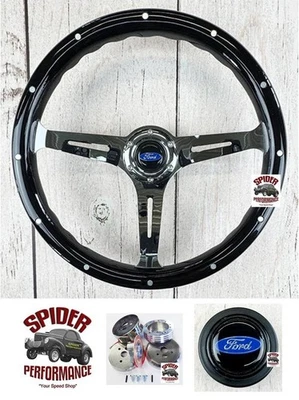 Bronco II Ranger 1989-1994 camioneta volante madera 14" Black Widow Premium Foto 1 de 4