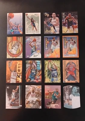 Lot of 16 Grant Hill HOF - Includes Rookies and Inserts- Excellent Grading Opps! - Image 1 of 4