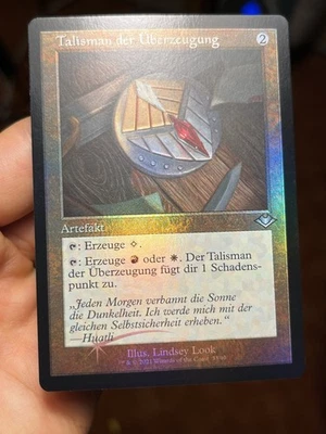 GERMAN Retro Foil • Talisman of Conviction Modern Horizons • NM • Mtg (1624) - Image 1 of 3