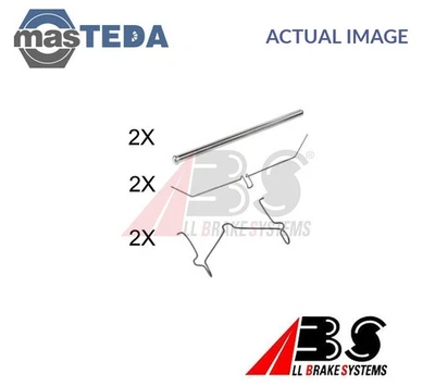 1701Q BRAKE PADS FITTING KIT SHIMS FRONT ABS NEW OE REPLACEMENT - Image 1 of 4