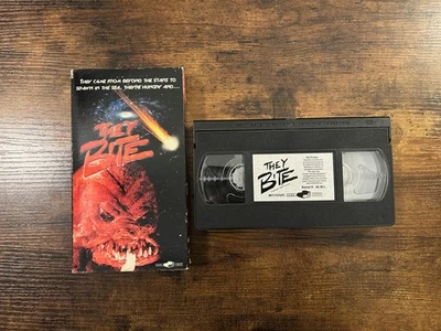 They Bite VHS (1995) Ron Jeremy Horror Rare Gore - Image 1 of 4