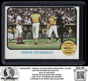 1973 Topps #203 World Series Game No. 1: Tenace the Menace - Picture 1 of 2