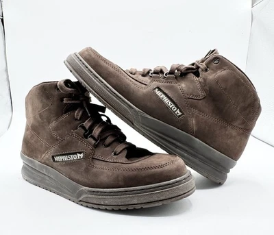 Zapatos Mephisto Run Off High Top Para Hombre Talla 6.5 Cuero Genuino Sistema Air Jet Foto 1 de 4