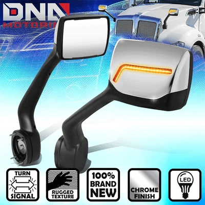 PARA 2013-2021 PETERBILT 579 587 ESTILO L SECUENCIAL LED INTERMITENTE CAPÓ ESPEJO Foto 1 de 4