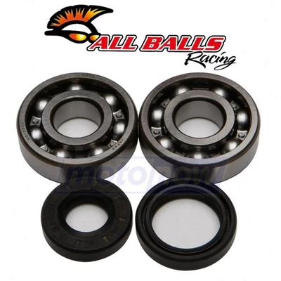 All Balls Crank Bearing and Seal Kit for 1988-2005 Kawasaki KX125 - Engine up Foto 1 de 4