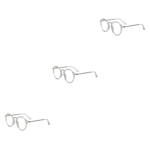 1/2/3 Lunettes unisexes rétro pour myopie, monture PC, verres en résine - Picture 1 of 21