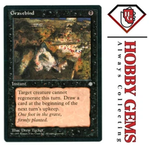 GRAVEBIND Ice Age Rare Magic the Gathering MTG - Picture 1 of 1