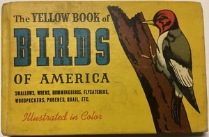 Vintage Das gelbe Buch Vögel Amerikas MESSE Schwalben Zaunkönige Kolibris Wachteln - Bild 1 von 5
