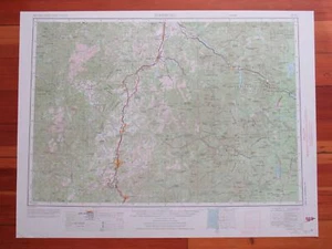 Roseburg Oregon 1973 Original Vintage USGS Topo Karte - Bild 1 von 1
