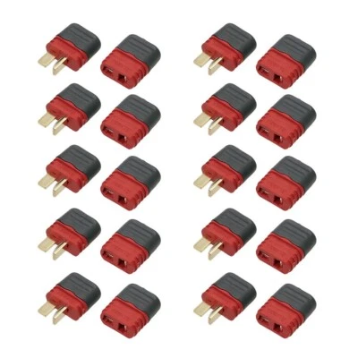 20pcs Female Male RC Deans Connectors Adapters T Plug for Lipo Battery Connector - Image 1 of 4