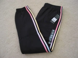 NWT Adidas boys youth size L 14/16 track pants 3-stripe loose fit fleece jogger - Picture 1 of 12