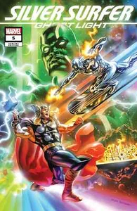 SILVER SURFER GHOST LIGHT #5 FELIPE MASSAFERA EXCLUSIVE HOMAGE THOR 1 - Picture 1 of 1