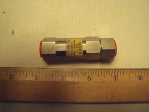 Hoke inline Filter 6-9  micron 316 SS, 1/4 fnpt in-out, p/n 914432, unused - Picture 1 of 2