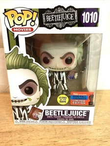 NYCC 2020 Official Sticker Funko Beetlejuice Recently Deceased Book Glows Y3 - Picture 1 of 9