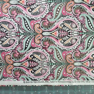 2 Yards Grow in Love, bunte David Textilien - Bild 1 von 2