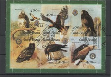 Guinea Bissau - 2001 Foglietto timbrato con uccelli selvatici