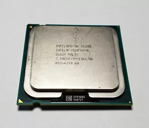 Intel Pentium E6300 2.8 GHz 2.80GHZ/2M/1066, SLGU9 Socket 775 - Picture 1 of 1