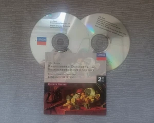 Brandenburg Concerti 1-6 by Benjamin Britten (CD, 1995) 2 CD set CDs& Booklet - Picture 1 of 1