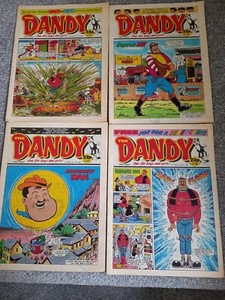 The dandy comic all June 1989 issues  4 in excellent condition Collectable