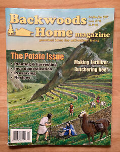 Backwoods Home Magazine – Oct/Nov/Dec 2022 – Issue #190 – Very Good Condition